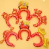 2026 Year of the Horse New Toys and Gifts New Year's Day Kindergarten Activities Small Gifts New Year Decorations Balloon Headbands
