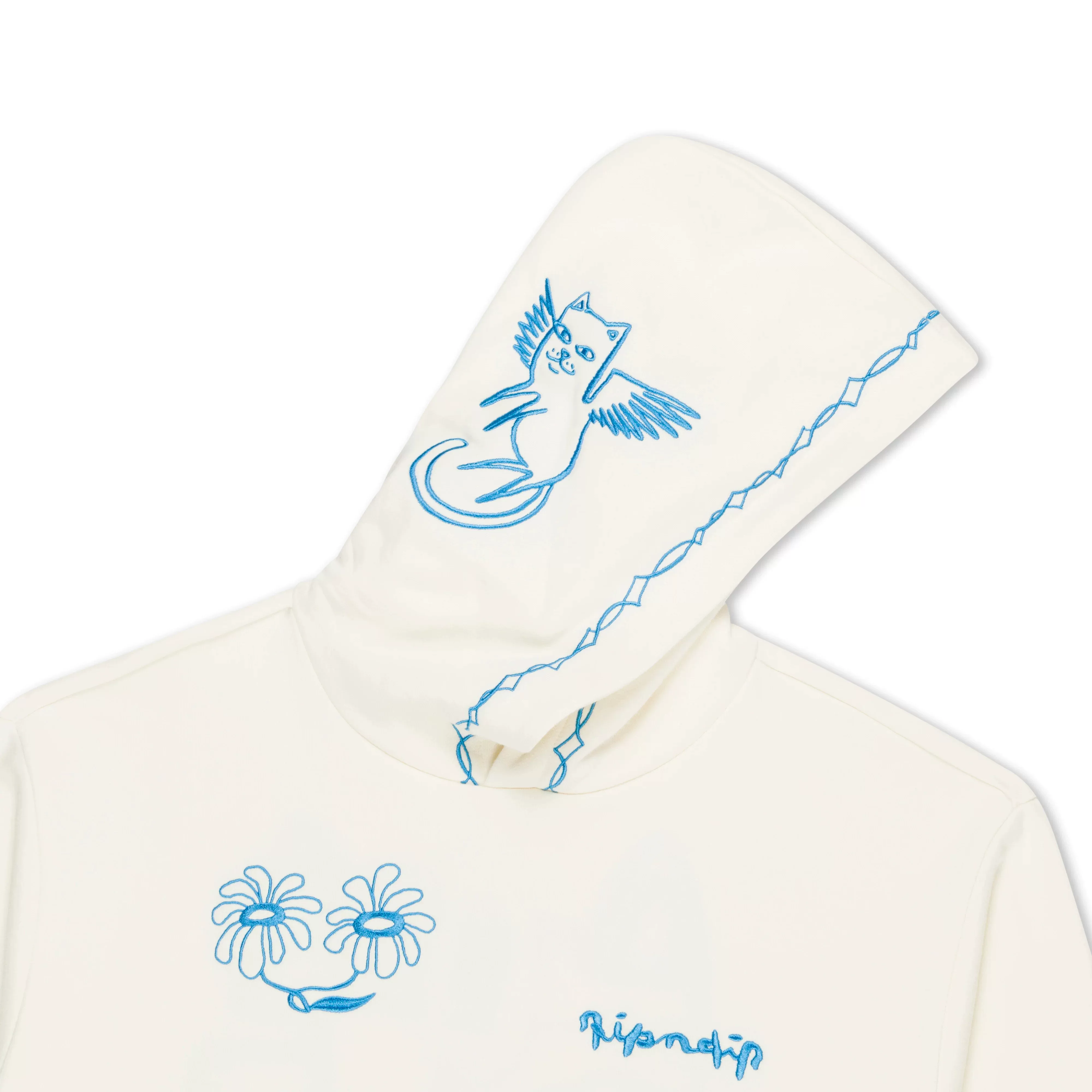 【Ohh】Spot RIPNDIP BLONDED HOODIE Sweatshirt Hoodie