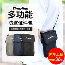 Travel Passport Bag Multi-function ID Kit Waterproof Passport Holder