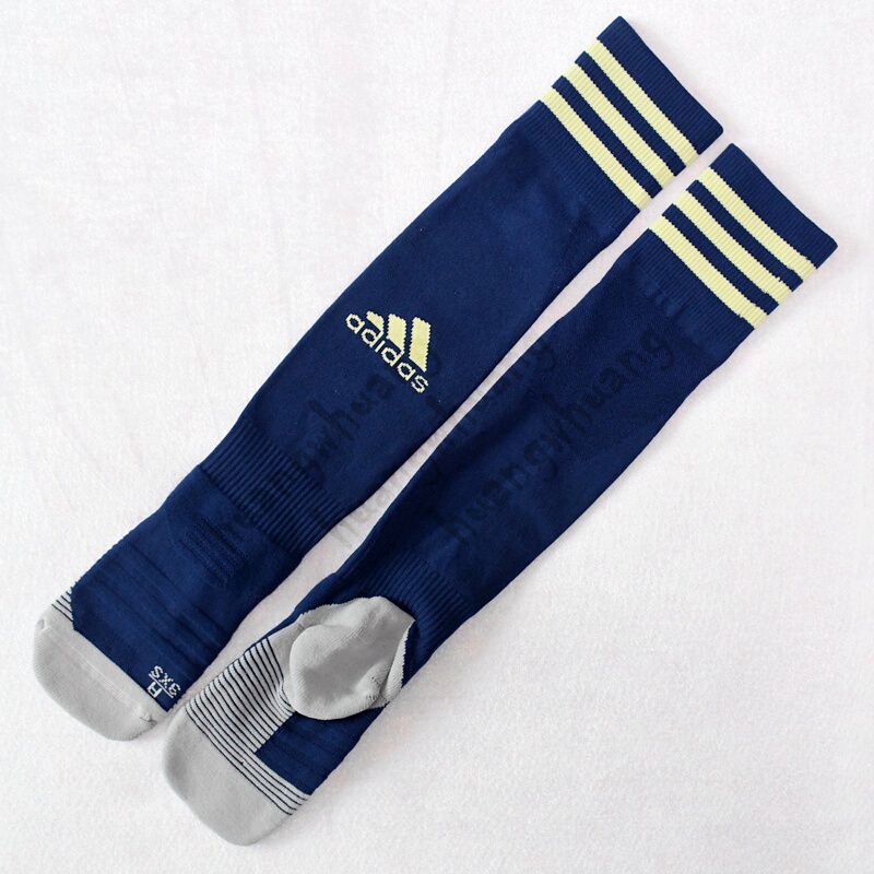Adidas Kidsren's Small Size Leicester City 22-23 Season Away Game Non-Slip Long Football Socks Hc1103
