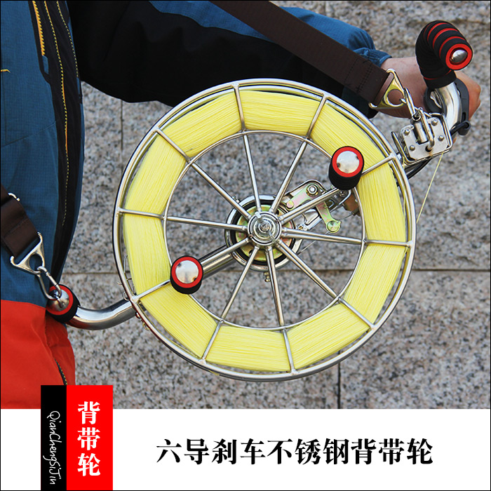 New ten thousand and kite wire wheel stainless steel upscale large adult braces wheel take-up reel Kevlar kite wire-Taobao