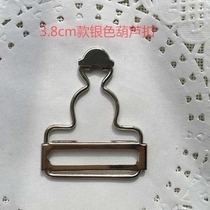 Wenwen clothing accessories special jeans bib strap clip gourd buckle four pieces clip buckle