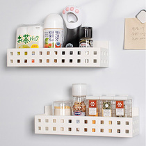 Japanese kitchen magnetic separation storage rack side wall-mounted refrigerator microwave oven magnetic storage rack storage rack
