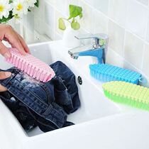 Washing brush household silicone washing brush multifunctional creative shoe brush does not hurt clean decontamination soft hair board brush