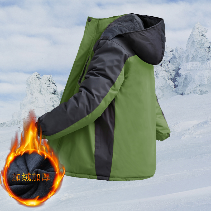 Cold Storage Workwear Set for Men, Labor Protection Anti-Freeze Cotton Coat and Pants, Thickened and Warm, Special Cotton Clothing for Freezing Warehouses
