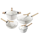 Картер Марк Гексагональный кленовый листовой кастрюль, не -стабильный горшок, установленная дом с тремя переполочками -наполненным горшками, 平 平 底 底 卡 卡 卡 卡 卡 卡 卡 卡 卡 卡