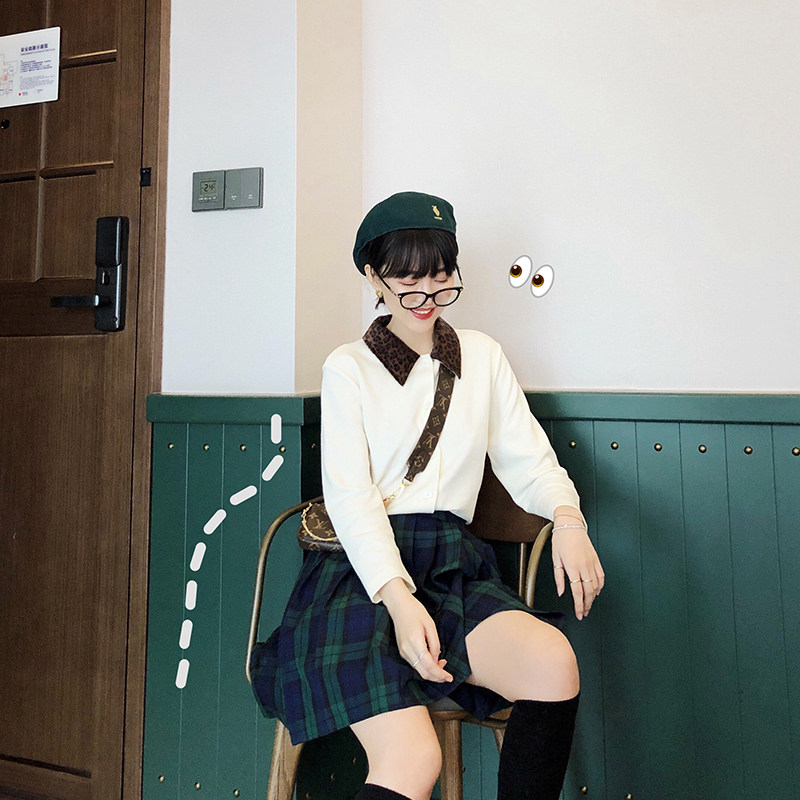 Sold Out Collection Plus Purchase Waiting Run Simple Little Cow Plush BAO WEN Lapel Long Sleeve Knit Tee Cardigan Thin Jacket