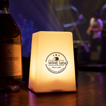 Bar lamp clean tablelight led charging creative coffee restaurant decorated werewolf script killing atmosphere night light