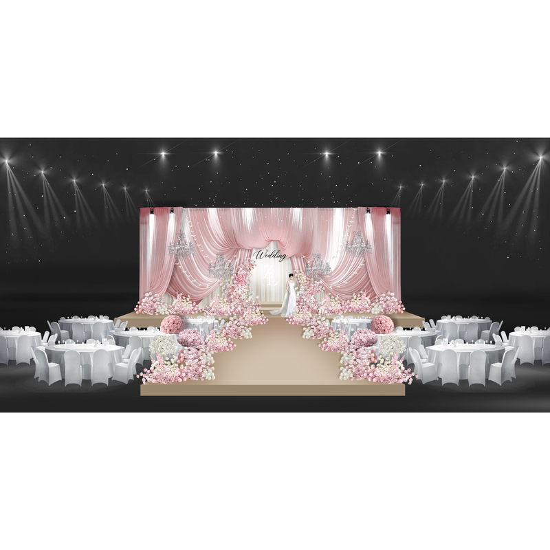 118 Little Red Book Pink Korean-Style Wedding White and Pink Floral Material Ps File Layered Material Curtain Engagement 118 Little Red Book Pink Korean-Style Wedding White and Pink Floral Material Ps File Layered Material Curtain Engagement
