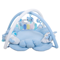 Baby-friendly sailing baby fitness stand piano 0-12-18 month treasure music game blanket newborn educational toy