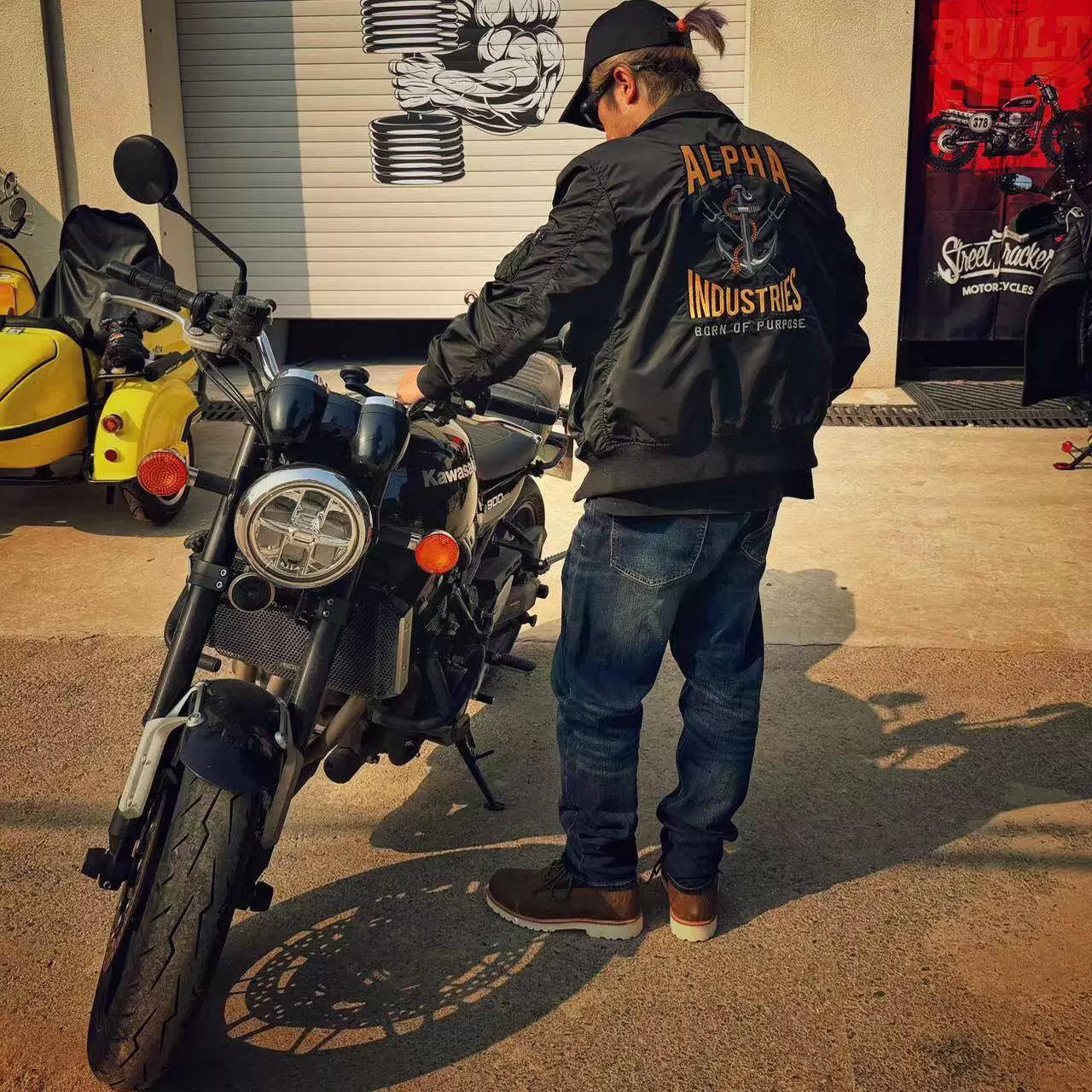 Autumn jacket, badge, 36, with embroidery