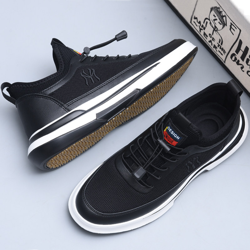 Men's shoes summer new breathable mesh sneakers Korean version of trend men's casual shoes and anti-odor shoes