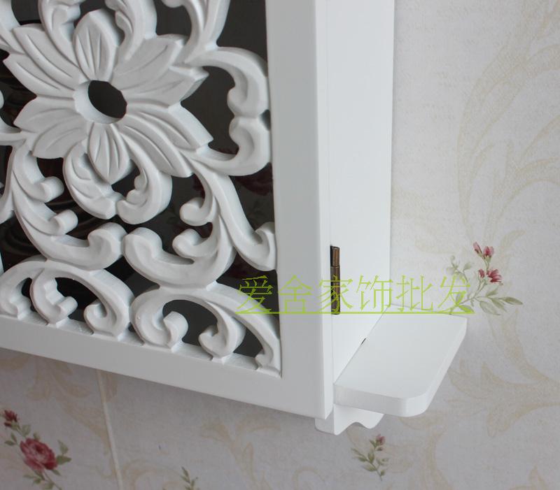 Đa tỉnh chạm khắc đồng hồ điện hộp bìa hộp chìa khóa hộp trang trí tường tủ treo tường giá trực tiếp nhà máy - Cái hộp hộp gỗ đựng đồ