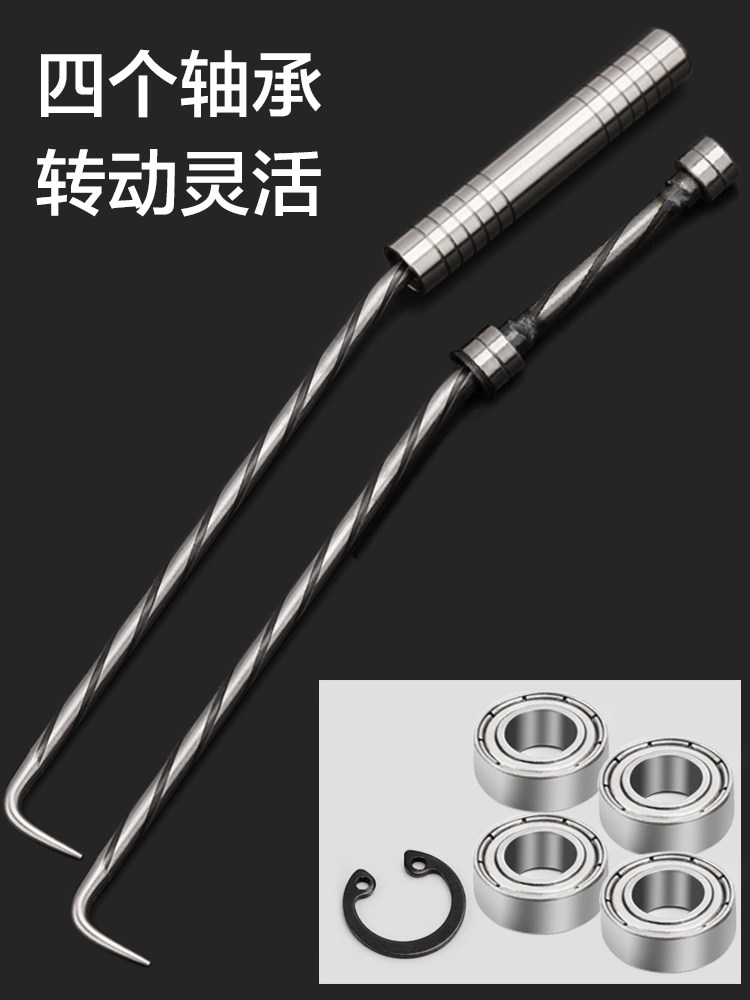 German imports of four bearings Steel Hook Pile Hearts Steel Zsilk Hook Tie Hook Steel steel thread Stainless Steel Threaded Tie Tying