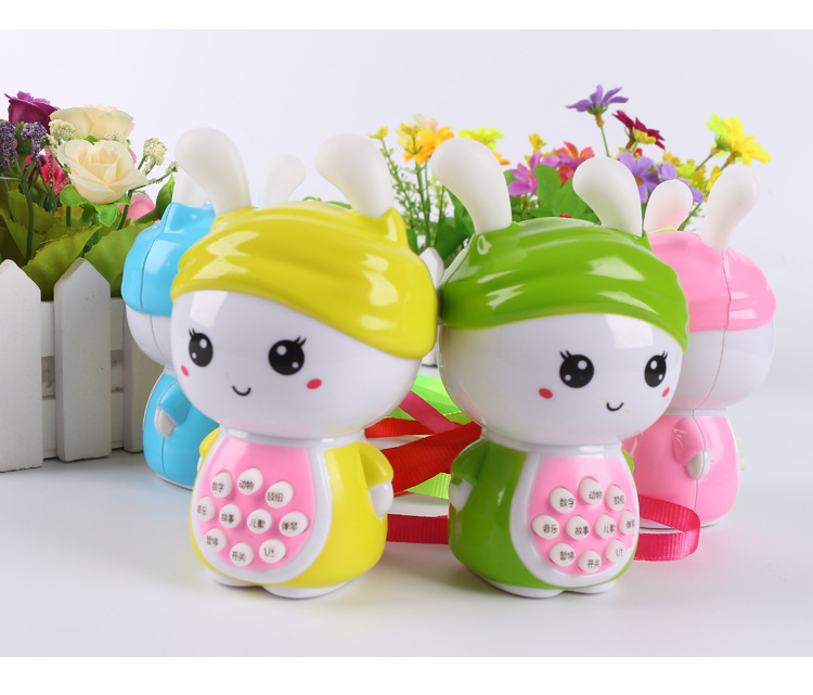 Đa chức năng câu đố tai mềm mini câu chuyện động vật máy thông minh mầm non giáo dục trẻ sơ sinh đồ chơi âm nhạc máy học tập đồ chơi robot