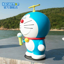 Ai Ying authorized Doraemon hand-made change props 50cm reduced lamp air gun bamboo dragonfly desktop decoration gift