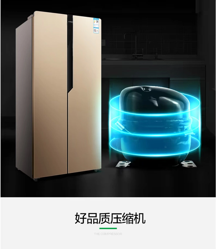 Konka Konka BCD-400EGX5S tủ lạnh hai cửa nhà hai cửa lưu trữ công suất lớn hai cửa đông lạnh - Tủ lạnh