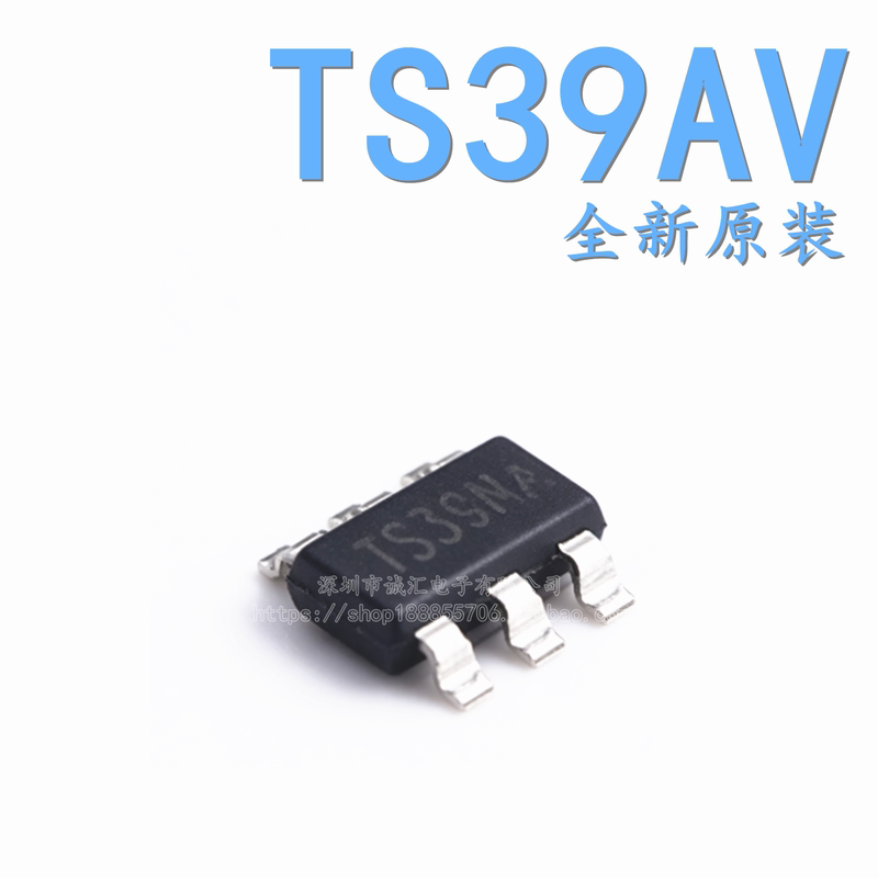 (2 Pieces) Brand New Silk Screen Printed Ts3 Ts39Av Sot23-6 Dc-Dc Power Management Chip (2 Pieces) Brand New Silk Screen Printed Ts3 Ts39Av Sot23-6 Dc-Dc Power Management Chip