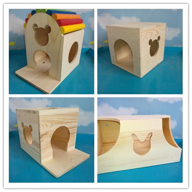 Pet cabin, pet nest, hamster, squirrel, devil, chinchilla, squirrel cabin, single-mouthed cabin