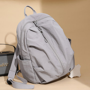 Ultra-light waterproof nylon cloth backpack for women casual versatile outdoor mountaineering travel large capacity travel backpack for men