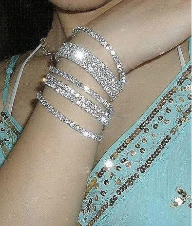 Nghĩa trang Nghĩa trang Vòng đeo tay pha lê rhinestone - Vòng đeo tay Cuff vòng tay bạc nam
