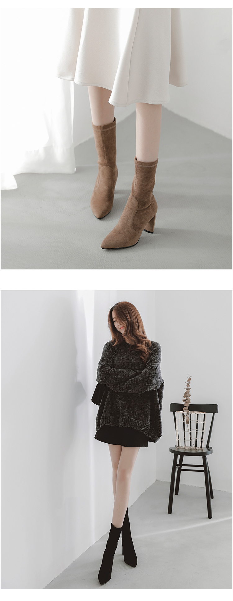 Bottes mi-saison femme en TPR  - Ref 3250269 Image 15