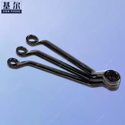 JIER Kiel black plum spanner steam repair black polished double-head sleeve plate hand machine eye wrench