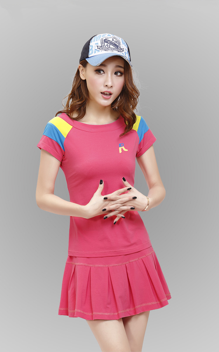 Quần áo thường ngày quần vợt nữ mùa hè 2019 váy thể thao chống ánh sáng quần áo quần vợt thể thao phù hợp với trang phục thể thao - Trang phục thể thao bộ nỉ adidas nữ
