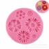 Hoa hướng dương hoa nhỏ hình hoa tự làm handmade sô cô la fondant Epoxy khuôn mềm silicone khuôn mài mòn - Tự làm khuôn nướng