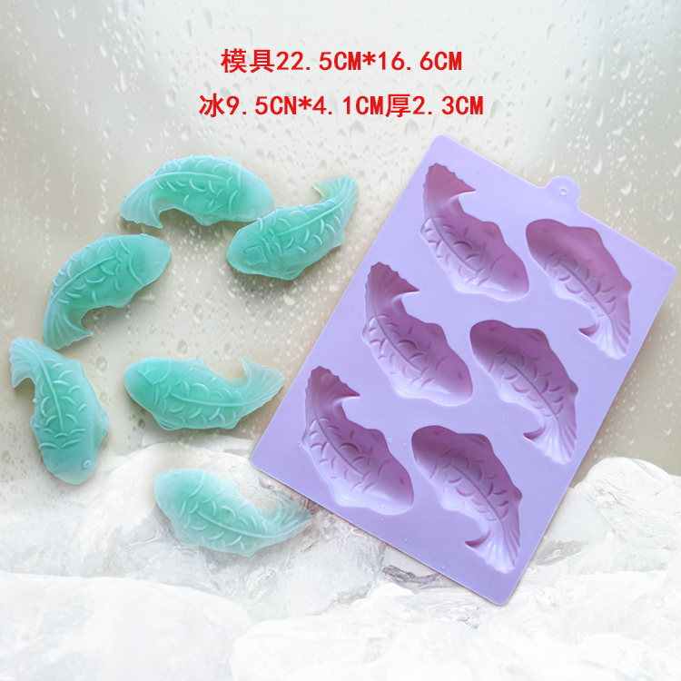 Khuôn băng đông lạnh nhanh tay ăn sống phim hoạt hình động vật sáng tạo Mickey đa dạng khuôn silicon mềm khuôn lớn - Tự làm khuôn nướng khuôn oval