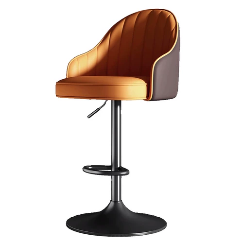 Простая педаль для стула стула для бара, легкая роскошная педаль высокого уровня может быть поднят, стул стула, заднее кресло, столешница, табурет