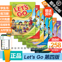 Oxford childrens English textbook letsgo 4th edition letsgo 1 2 3 4 5 6 begin Preparatory level