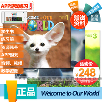  National Geographic Early Childhood Textbook Welcome To Our World 1 2 3 Student Book Workbook