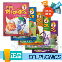 New EFL Phonics Phonics 3rd Edition 1 2 3 5 Book CD-rom Small card app