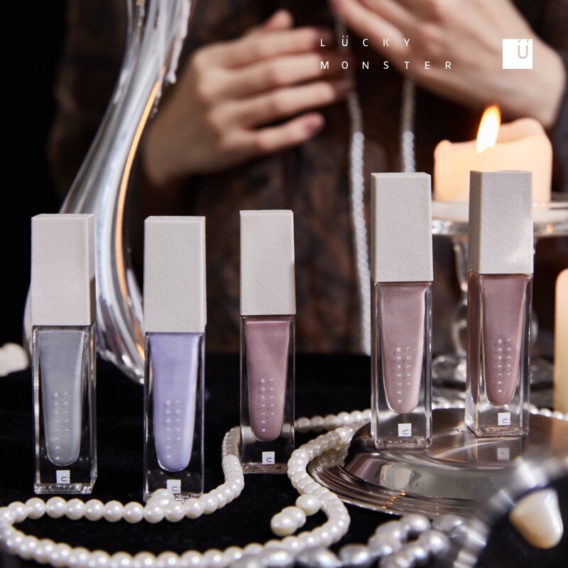 【2026 New Release】Luckymonster Venus Series Nail Polish Water-Based Pearlescent Fine Glitter New Colors