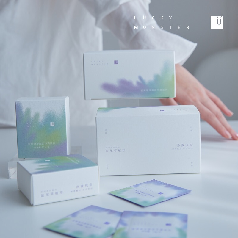 【New Product】No Acetone! Versatile and Easy-To-Use Sage Nail Polish Remover Wipes, Suitable for Both Water-Based and Oil-Based Nail Polish, Multi-Plant Extract Formula