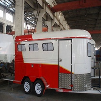 Export quality transport horse trailer slanted load 3 horse trailer horse trailer horse carriage deposit
