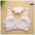 Quầy chính hãng! Đài Loan bông cotton cô gái đồ lót bra bra bra có thể tháo rời pad bên trong