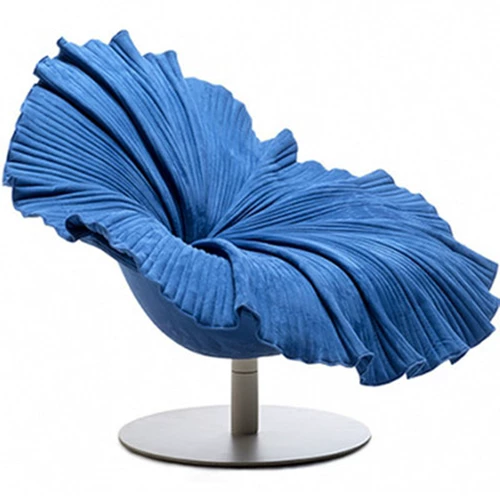 Дизайнерская модная стеклянная вилла, ткань для отдыха, диван, простой и элегантный дизайн, в цветочек