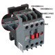 Delixi contact intermediate relay JZC4S-22 2 open 2 closed 36V 220V 380V optional
