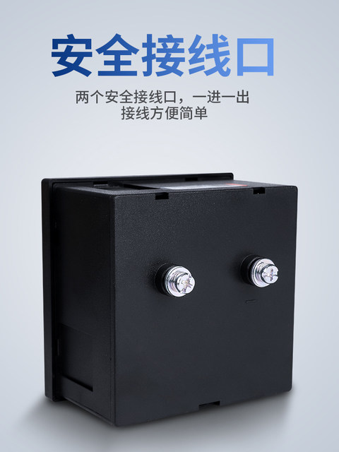 Delixi 6L2 Ammeter Pointer-Type Digital Display Test Meter Generator Voltage Ac Meter Dc Detector