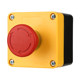 Delixi Emergency Stop Button Box Lay5 Elevator Cargo Lift Switch Waterproof Box 1 Normally Closed Rotary Reset IP65