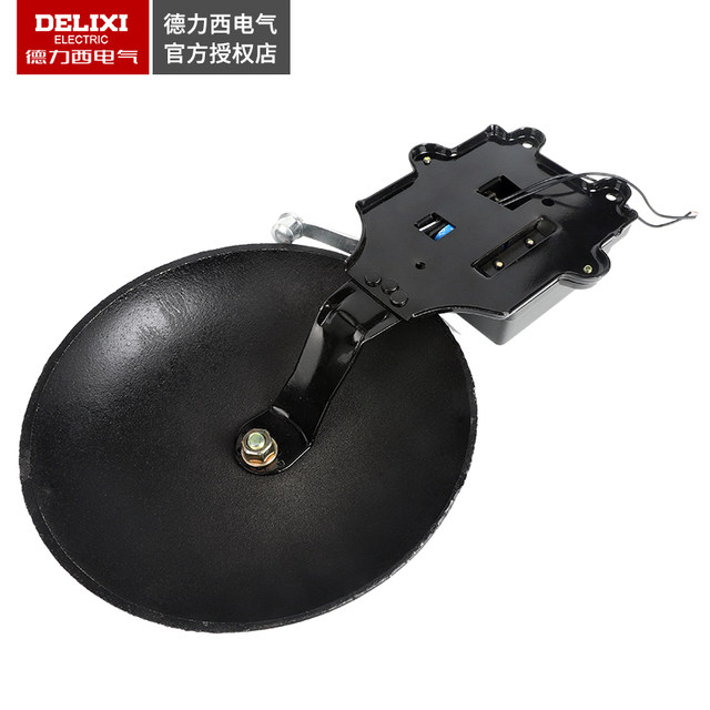 Delixi 12inch Cast Iron Electric Bell Factory Household Automatic Timed Bell Ringer Commuting School 220V High Decibel