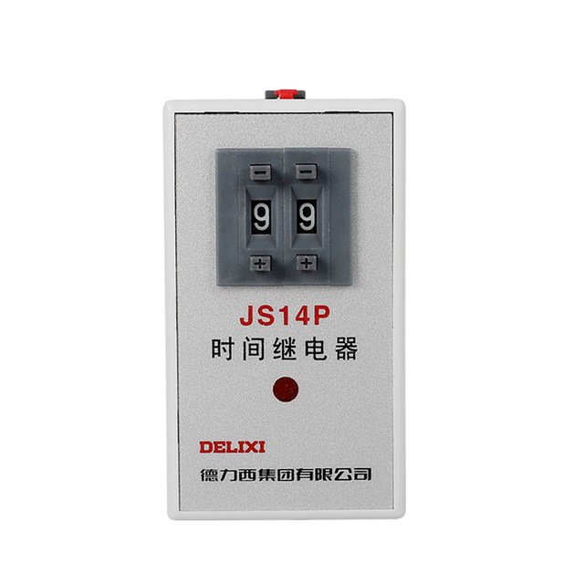 Delixi Js14P 99S/99M/9.9S 380V/Ac220V 999S Digital Time Relay