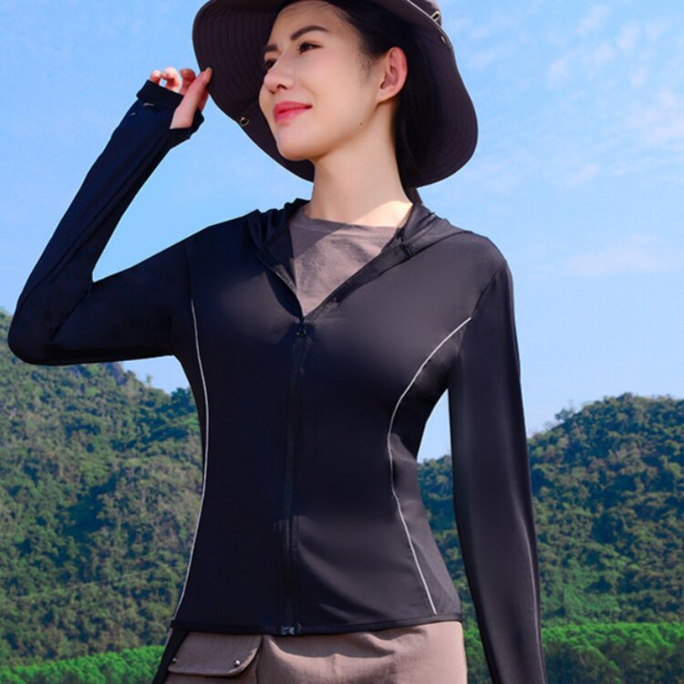 【黄先生专属】2026户外修身凉感冰丝pro时尚轻薄防晒衣UPF50+A1