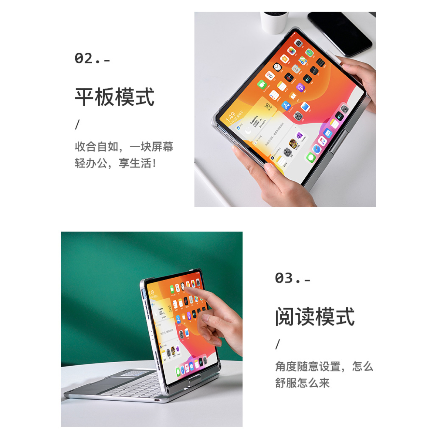 Apple, клавиатура, iPhone10, защитный чехол, Bluetooth, 7/6/5/4/3, 11, pro11, 12, 13, 13 дюймов