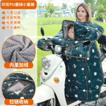 Electric car windshield is thickened in winter and thickened parent-child waterproof and cold-proof windshield battery tram warm equipment