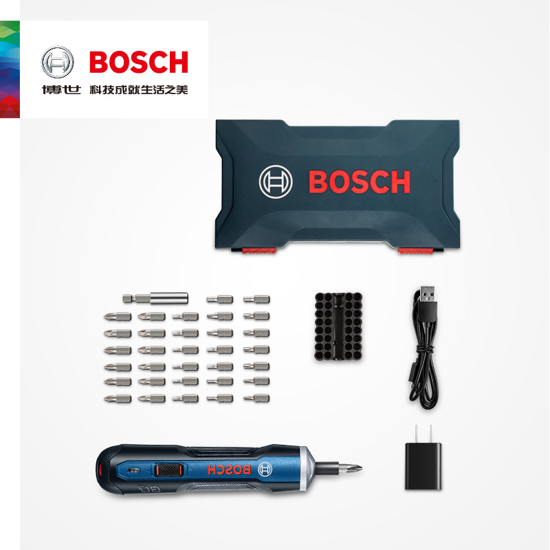 双11预售：BOSCH 博世 GO 锂电螺丝刀 32枚批头