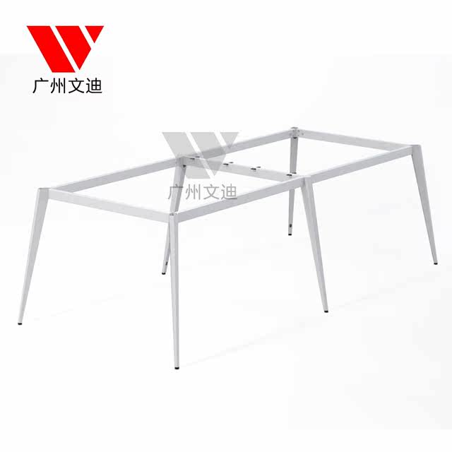 [Spine-Shaped Legs]Guangzhou Wendi Hardware Furniture Factory Office Desk Steel Frame Leg Accessories Office Furniture Iron Support Legs