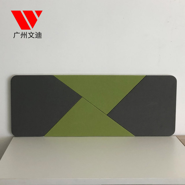 Wendi Office Desk Divider, Table Partition, Fabric-Covered Divider, Desktop Partition Board, Hardware Furniture Accessories, Screen Clip